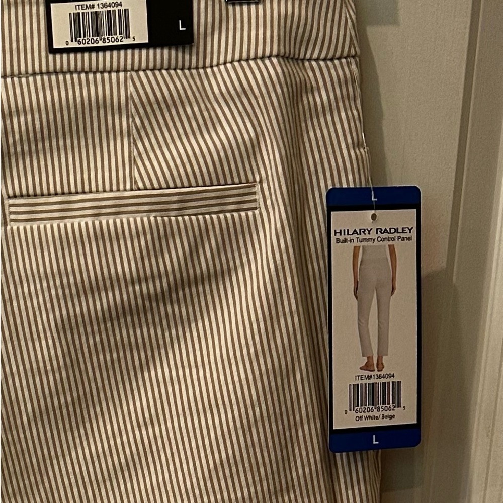 Hilary Radley Tan Chinos Classic Straight-Leg - Picture 2 of 3